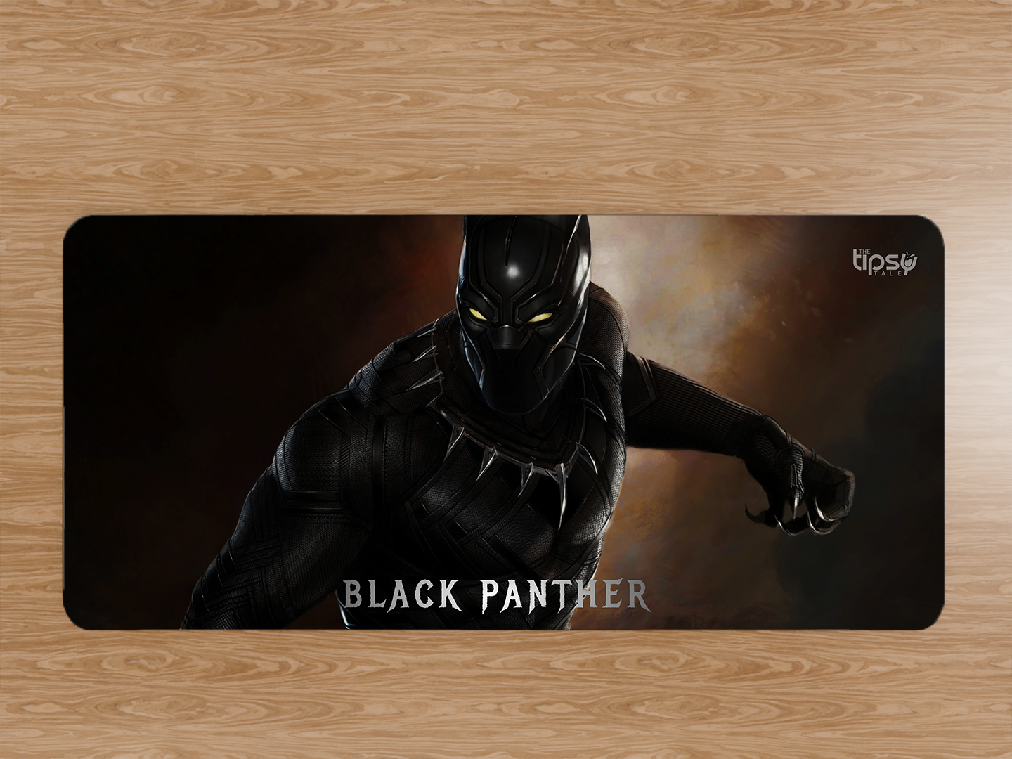 "Black Panther Action" Gaming Mousepad – Elevate Your Gaming Experience the Marvel Style