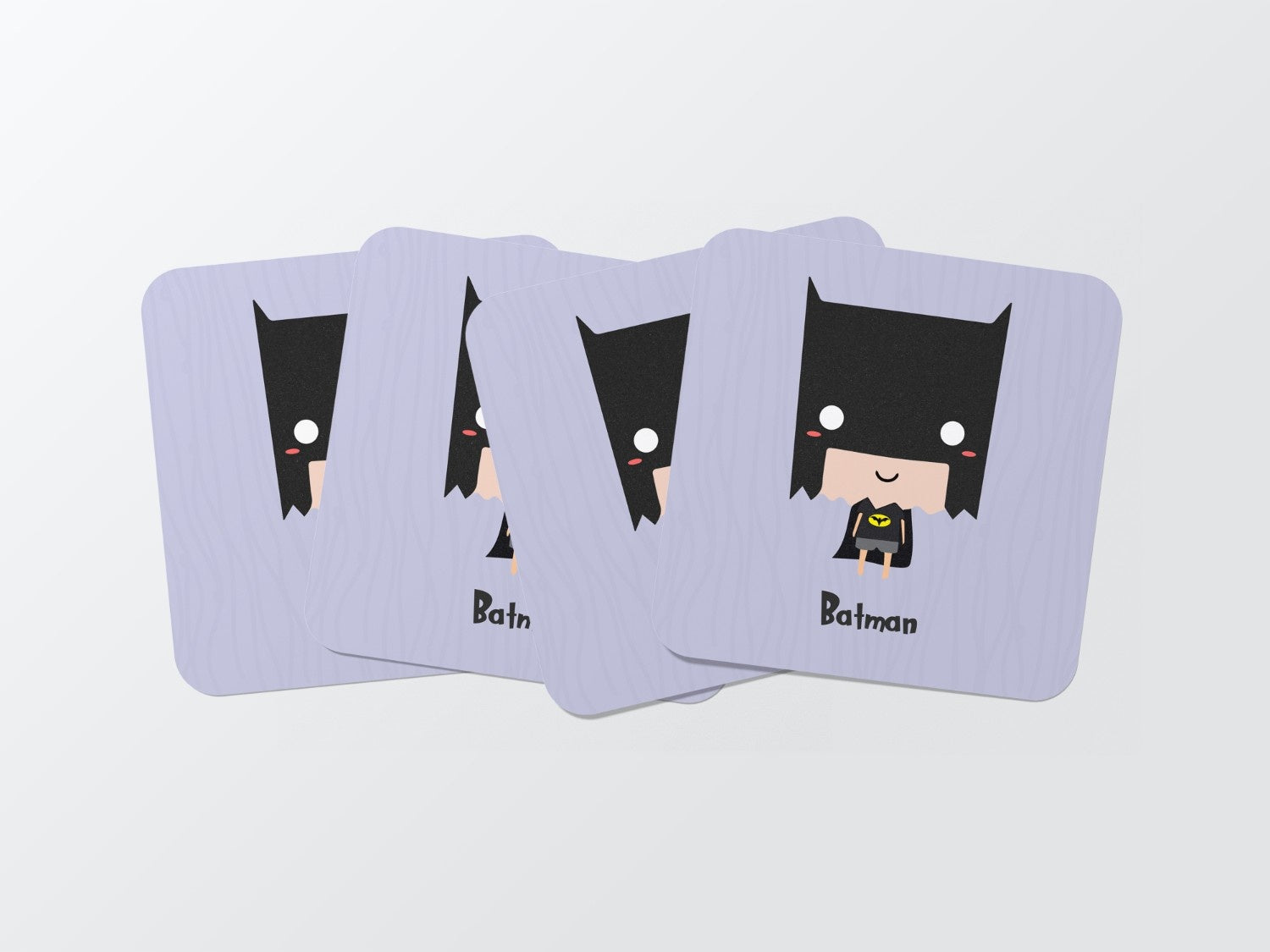 Protect Your Surfaces with Gotham's Finest: Batman Coaster Set