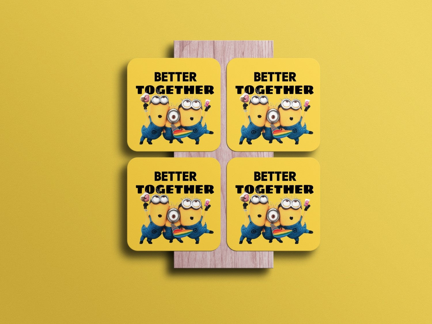 Minions who Craze out together Stay together: Minion Coaster