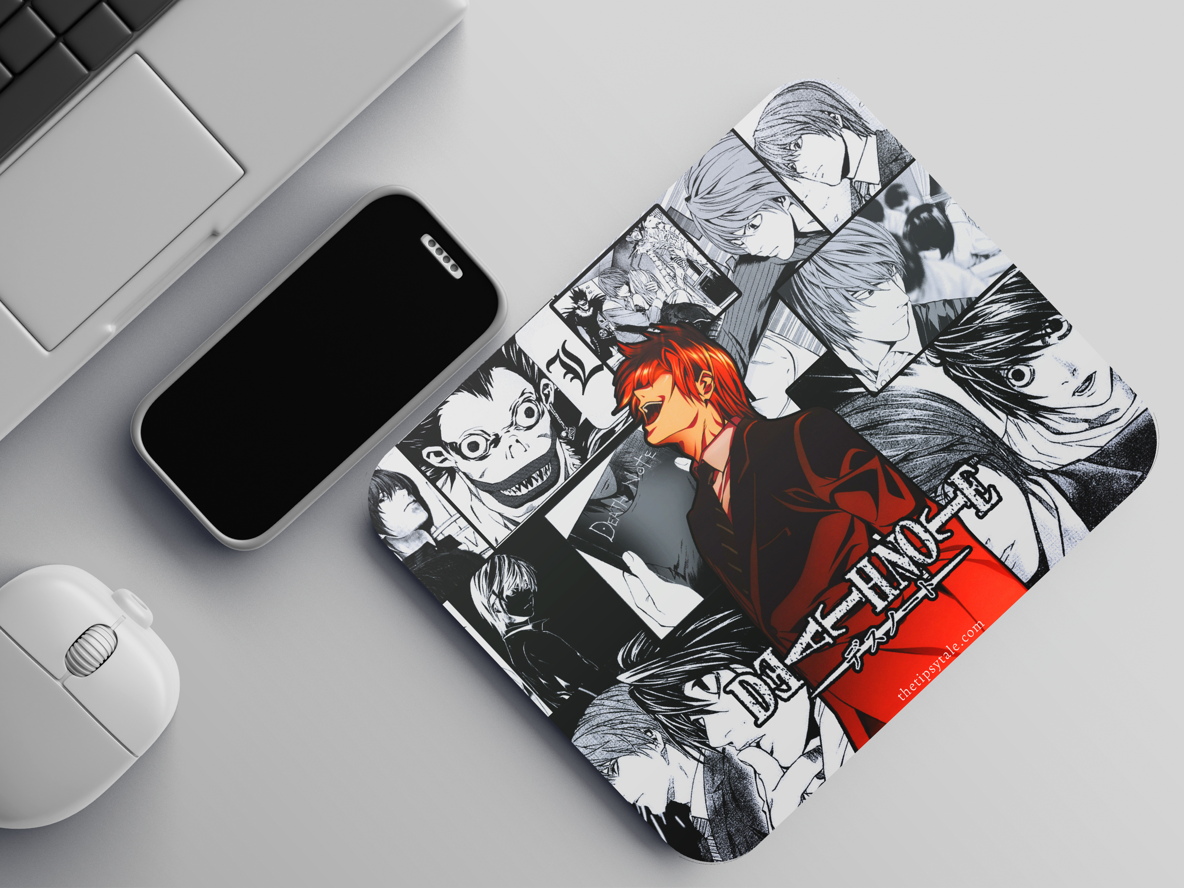 "DEATH NOTE-ANIME LOVER" Mousepad Enhance Your Workspace with Style