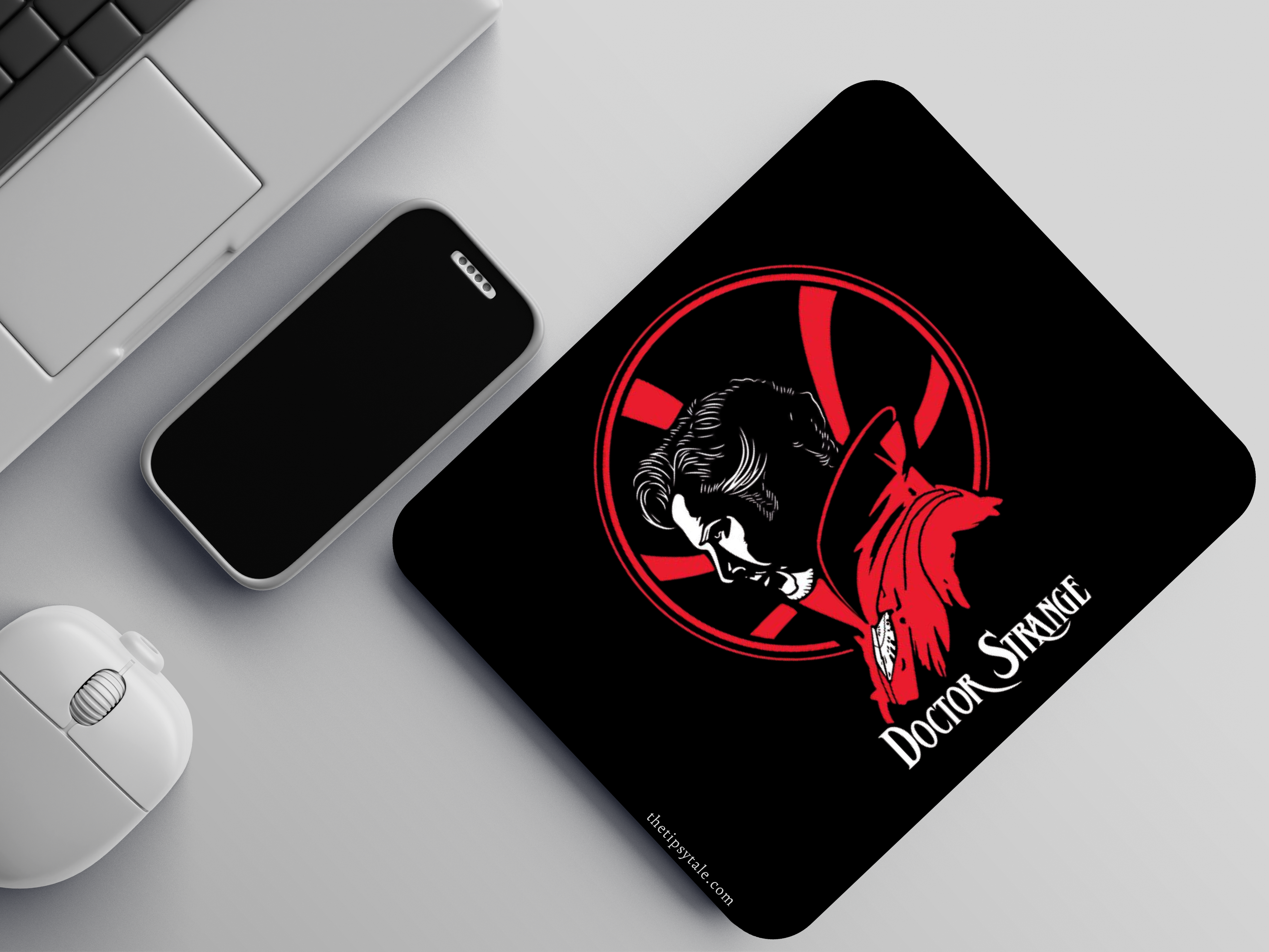 "DR.STRANGE-MARVEL COMIC" Mousepad Enhance Your Workspace with Style