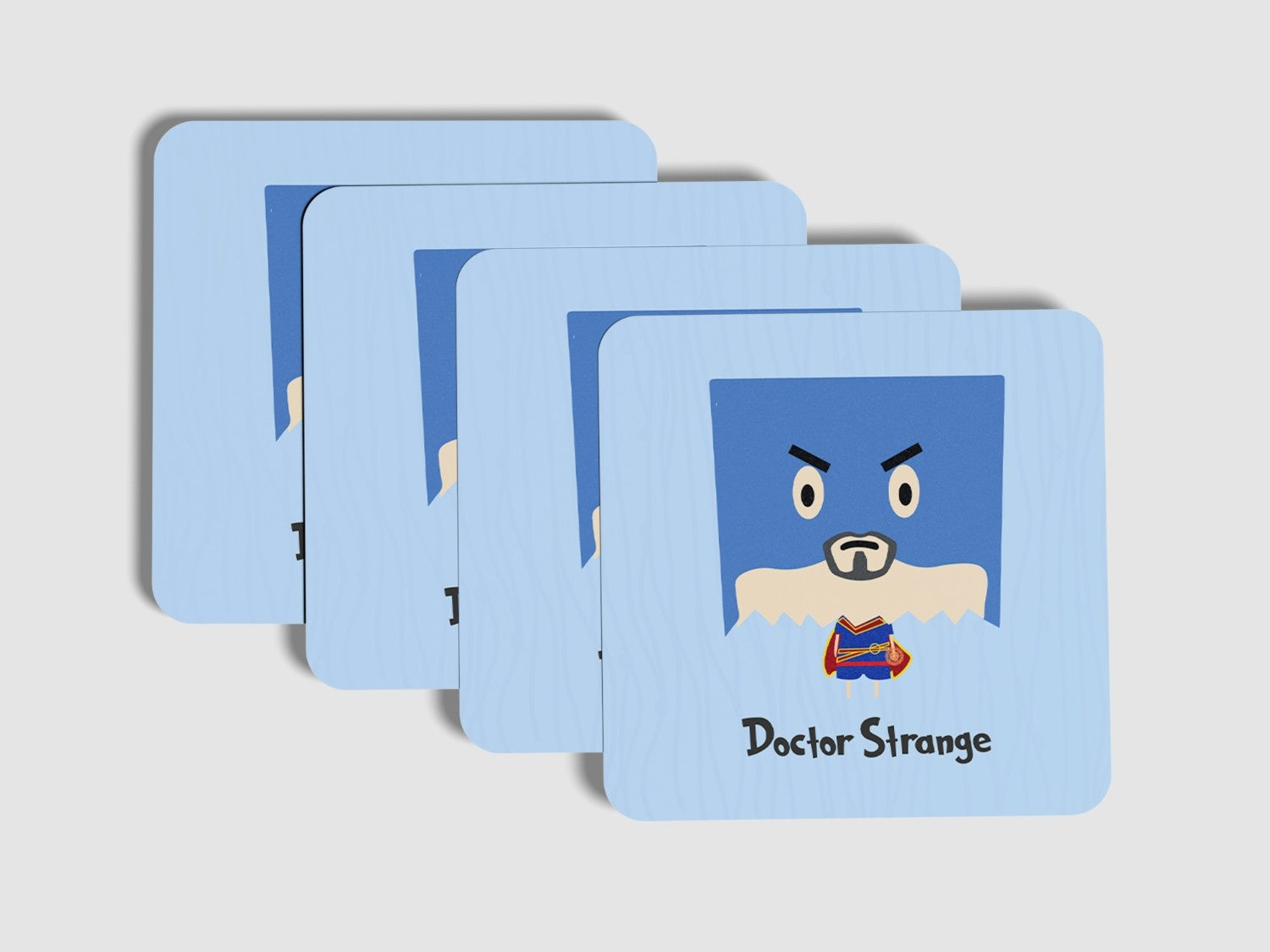 Protect Your Surfaces with Mystic Magic:Doctor Strange Coaster Set