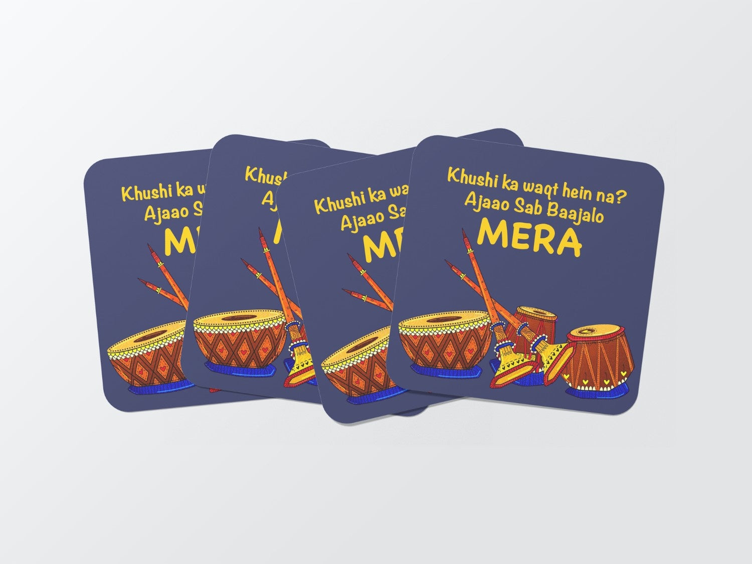 Celebrate Moments with Wedding Coaster Set