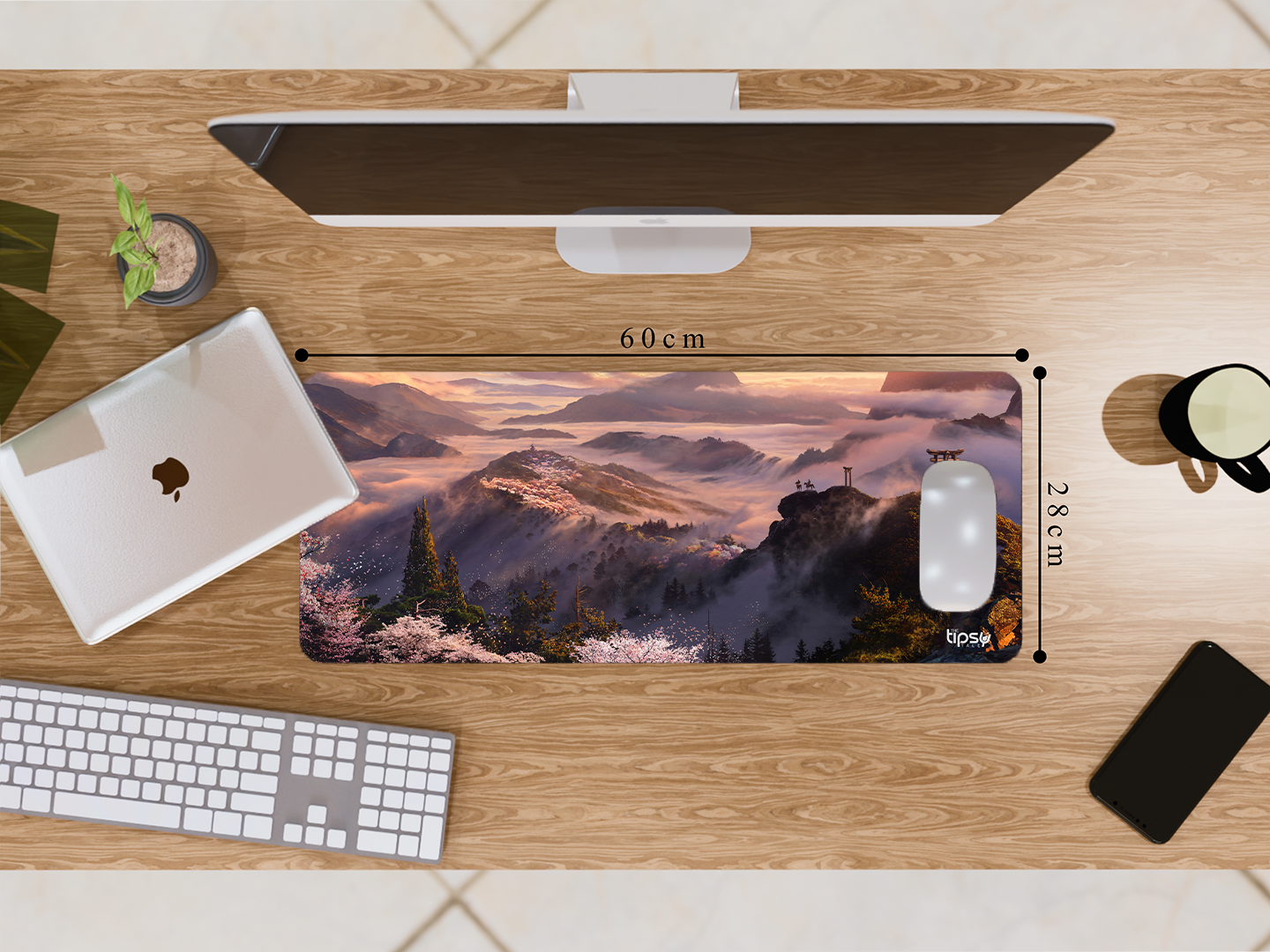 "MOUNTAINS" Gaming Mousepad- Elevate Your Gaming Experience