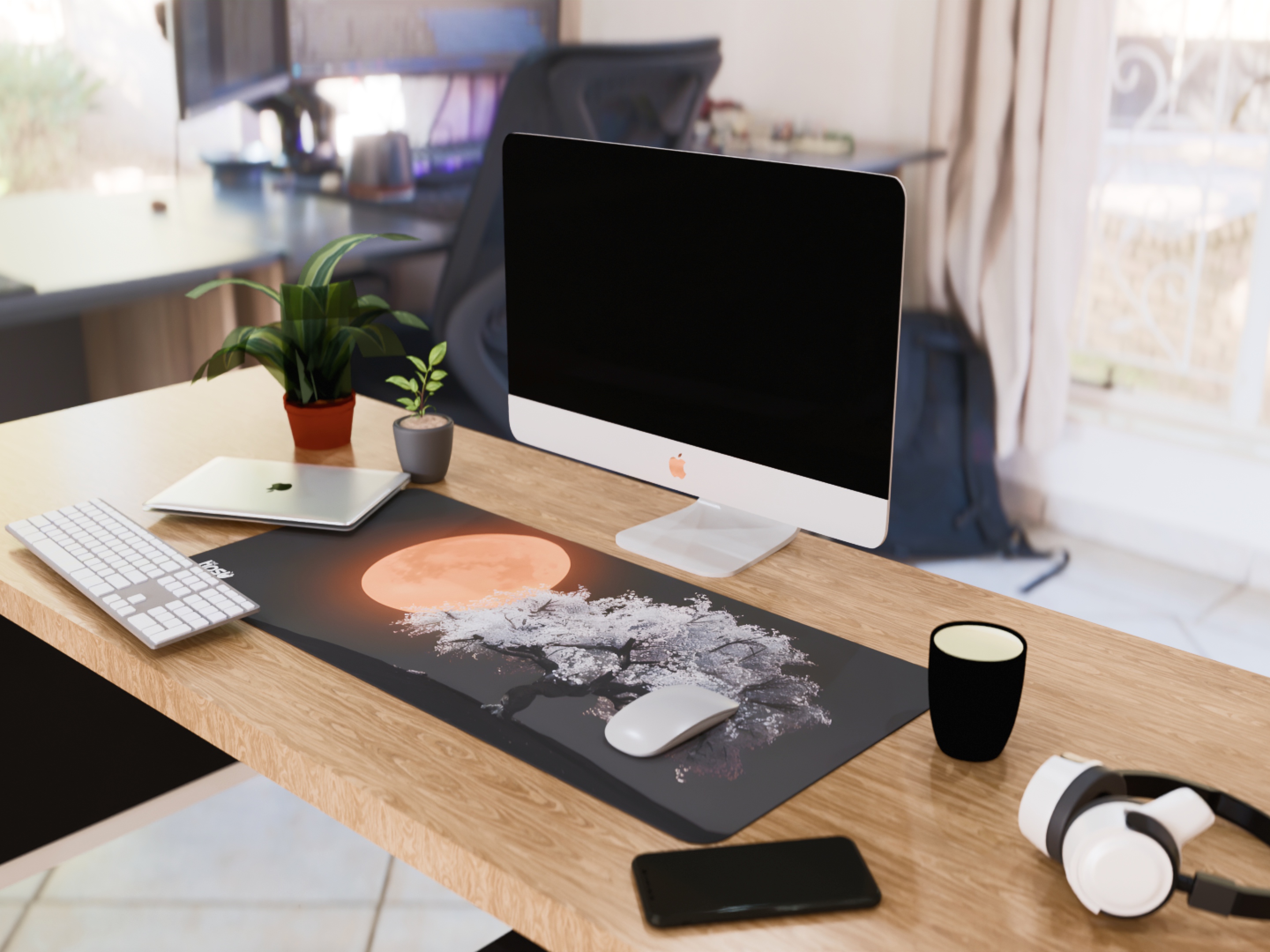 "Harvest Moon" Gaming Mousepad Elevate Your Gaming Experience
