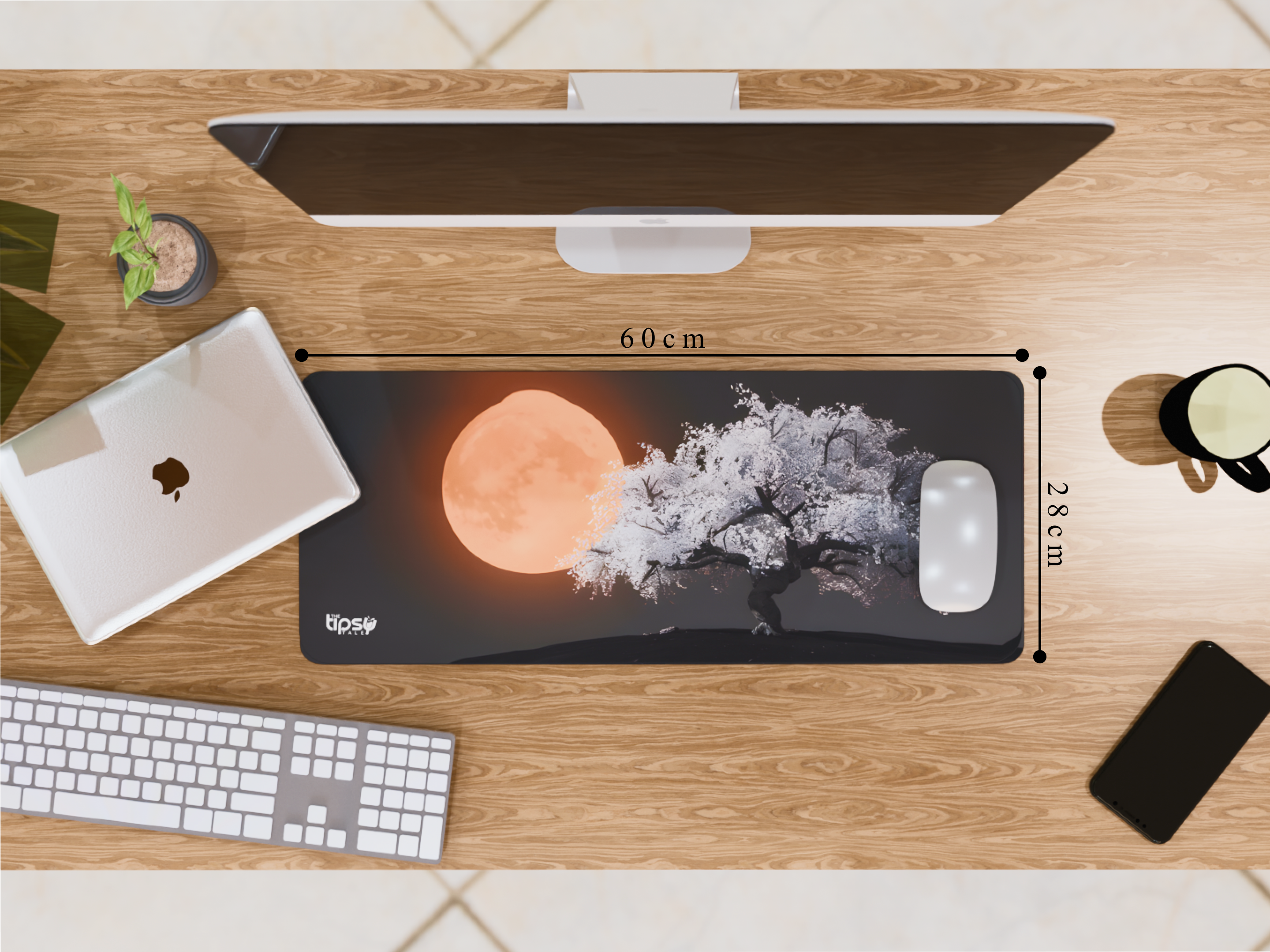 "Harvest Moon" Gaming Mousepad Elevate Your Gaming Experience