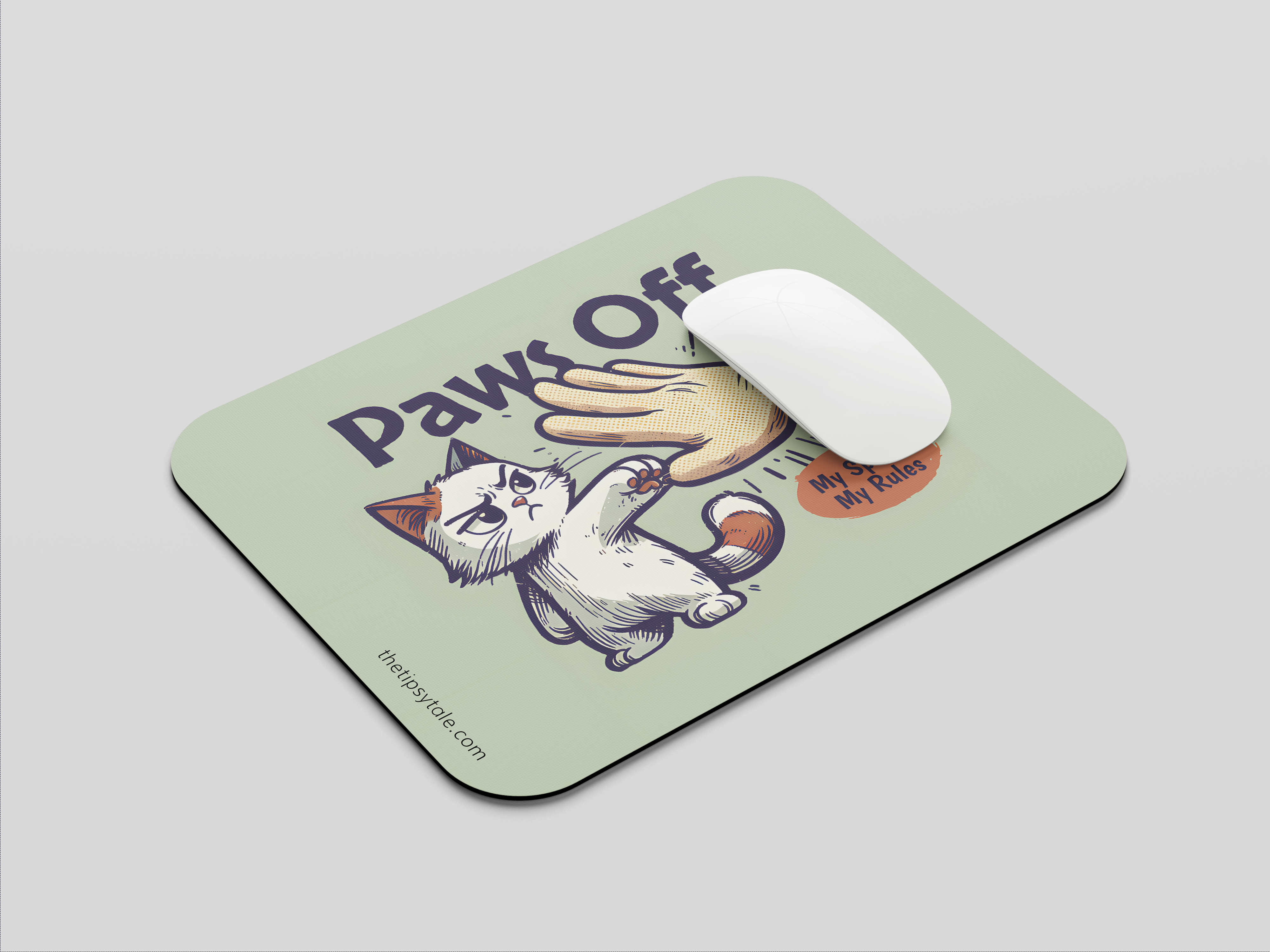 "Introvert CatMode On" Mousepad – Enhance Your Workspace with Style