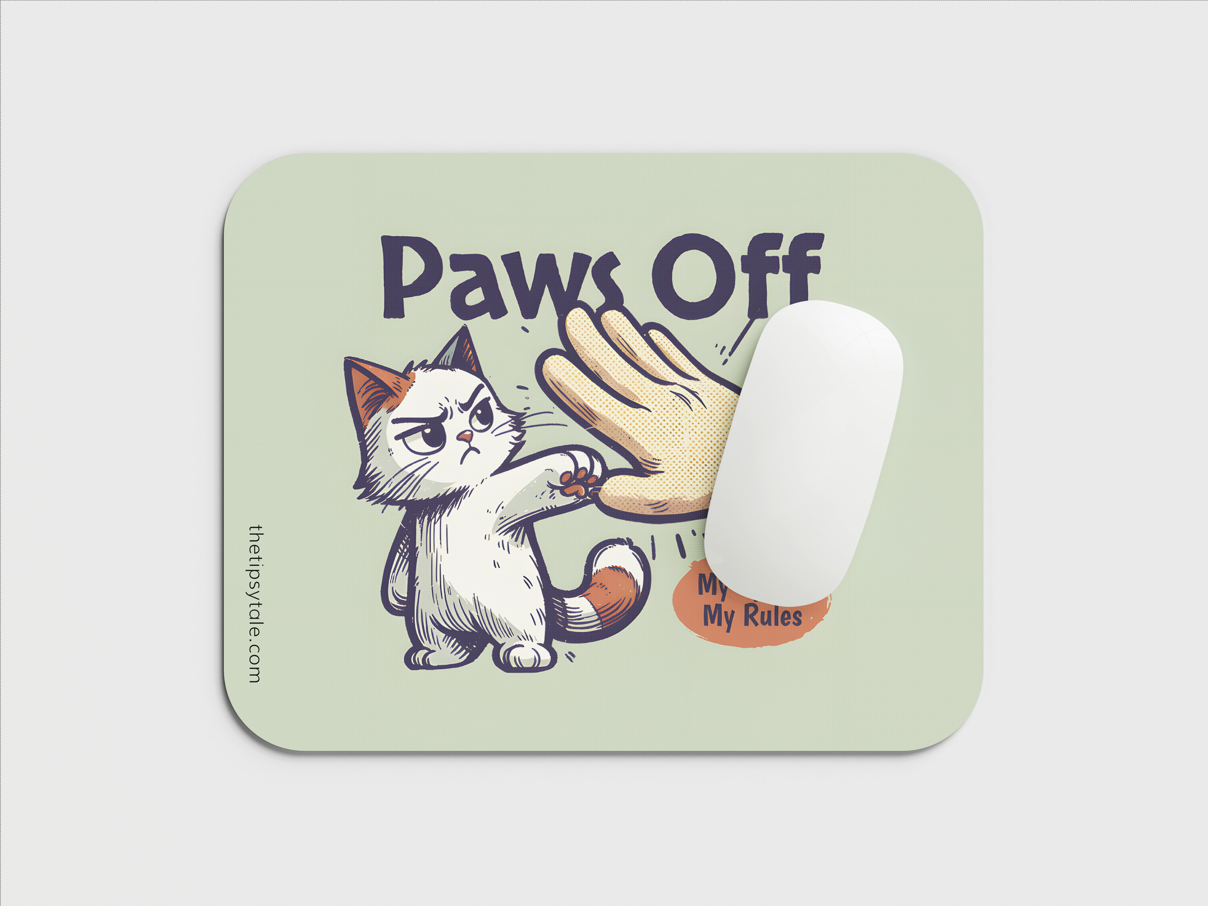"Introvert CatMode On" Mousepad – Enhance Your Workspace with Style