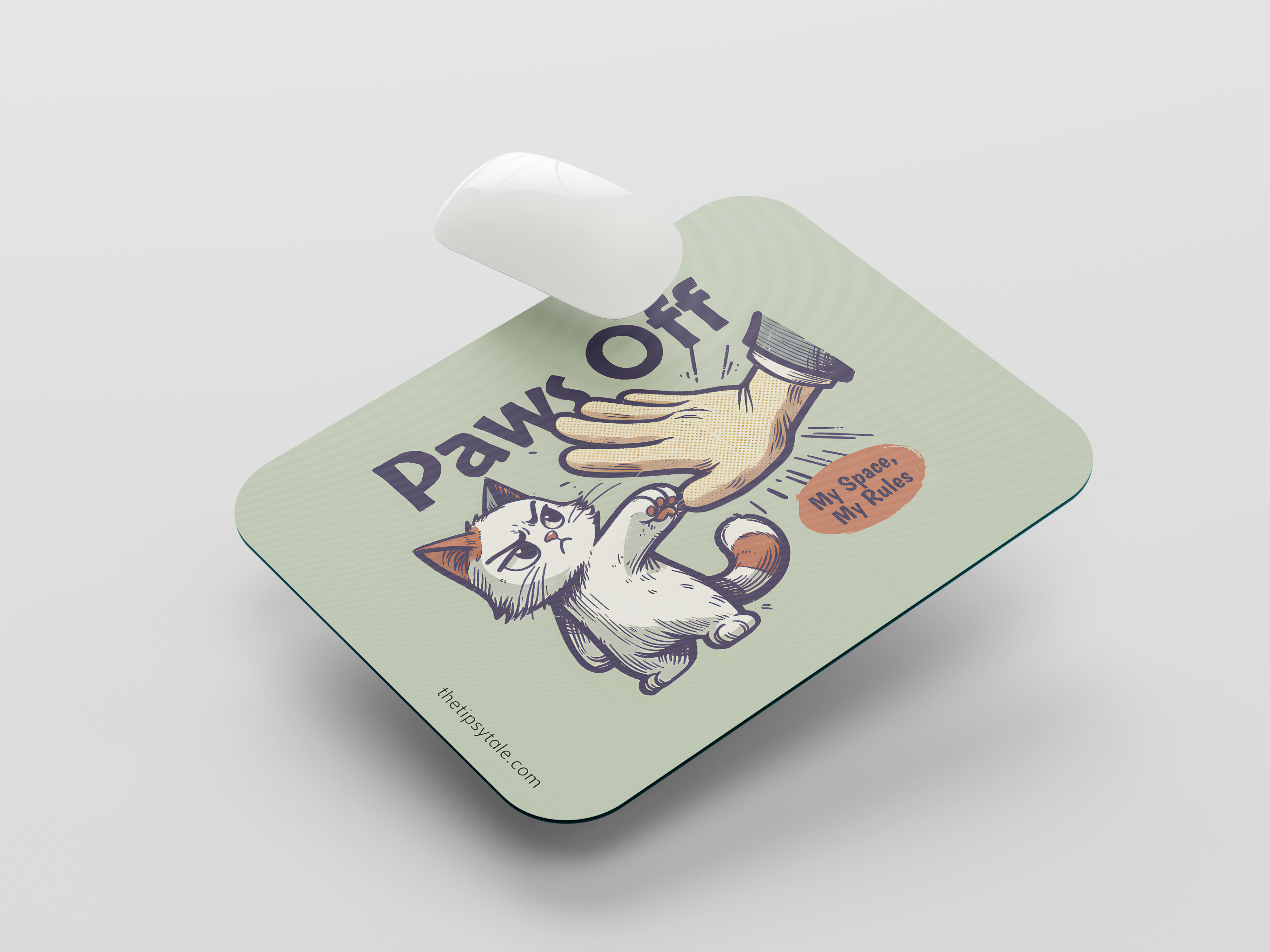 "Introvert CatMode On" Mousepad – Enhance Your Workspace with Style