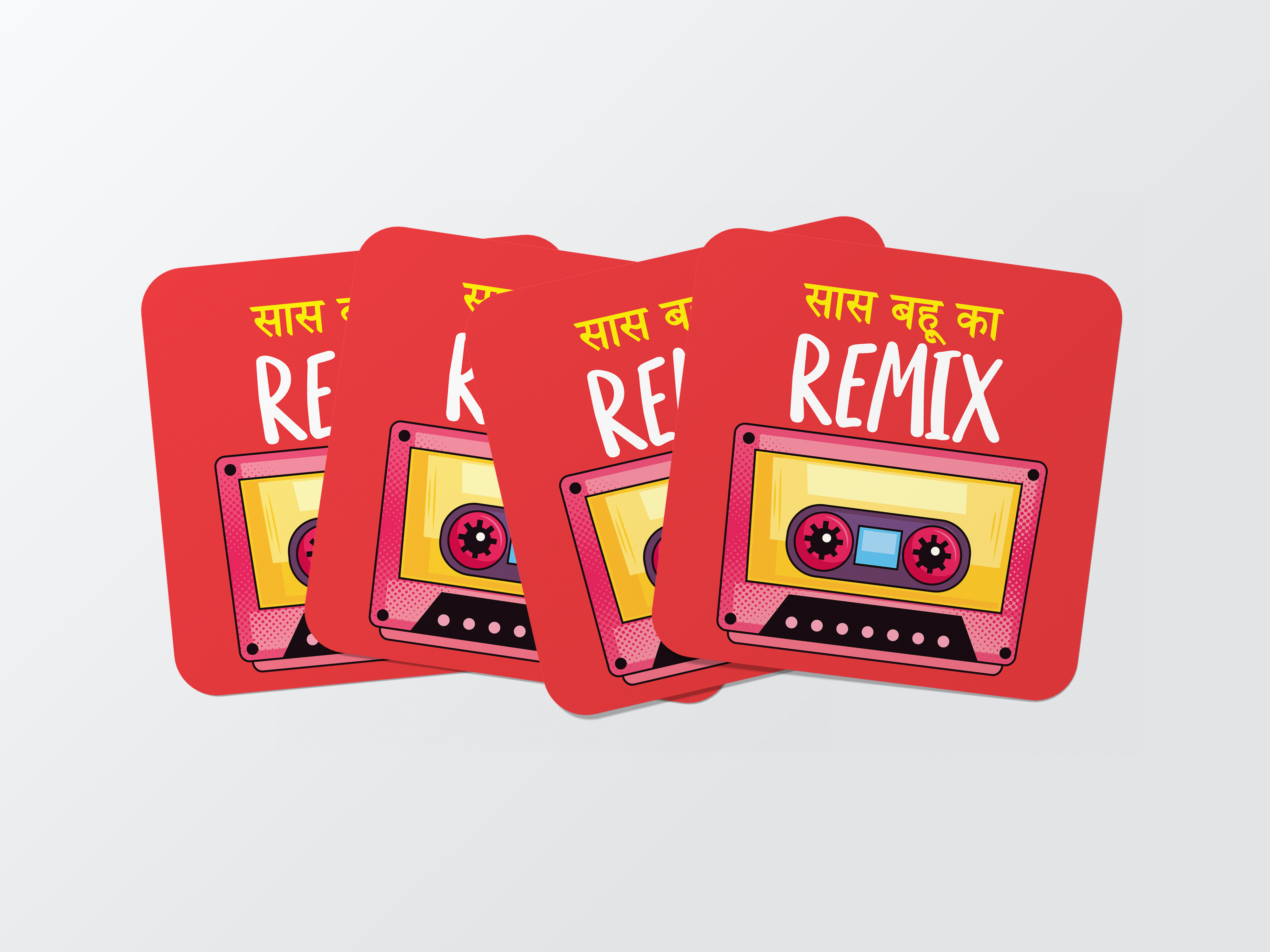 Saas & Bahu Harmony Coaster Set
