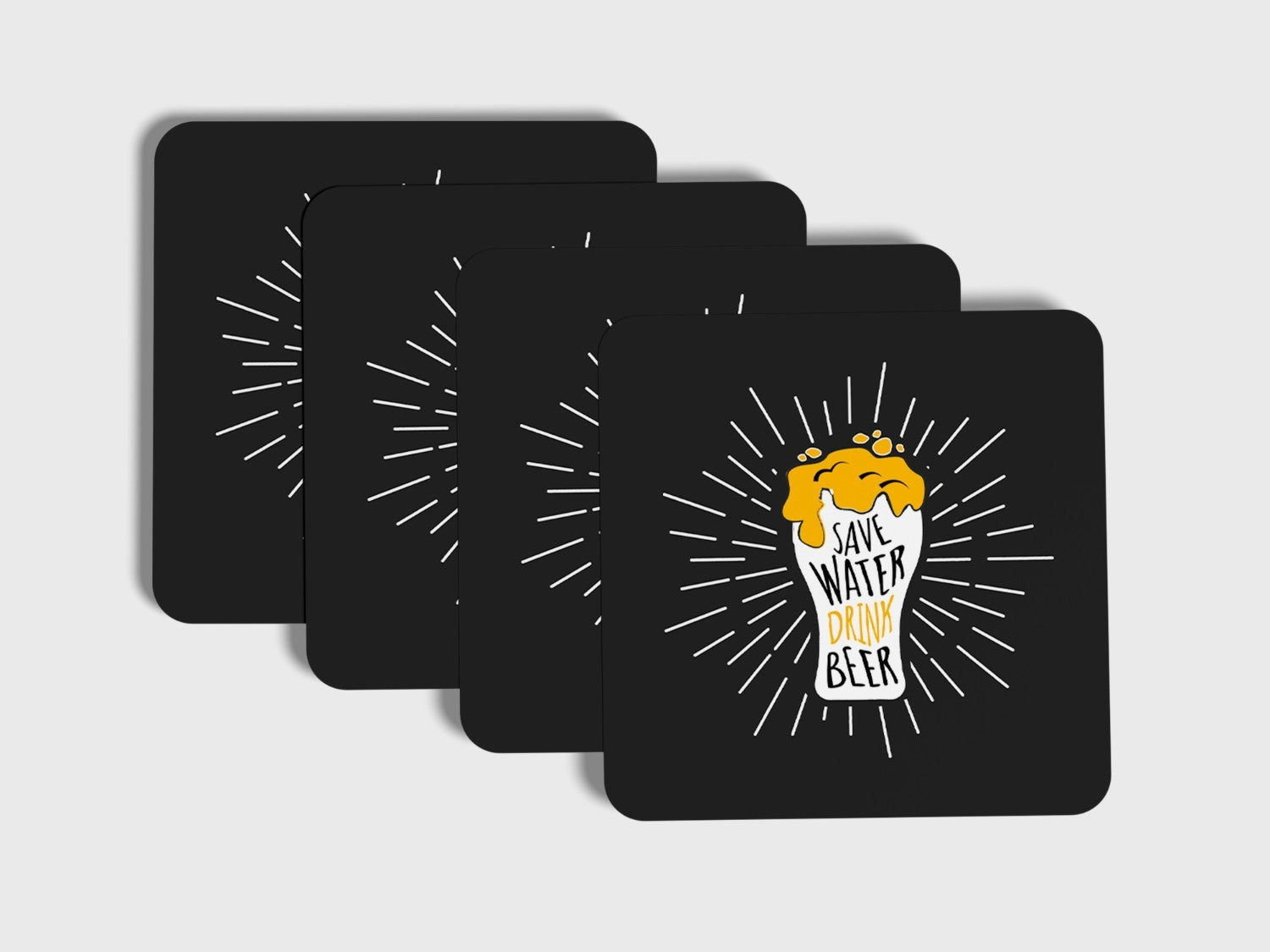 Pani Bachao, Beer Piyo Yojana: Drinks Coaster