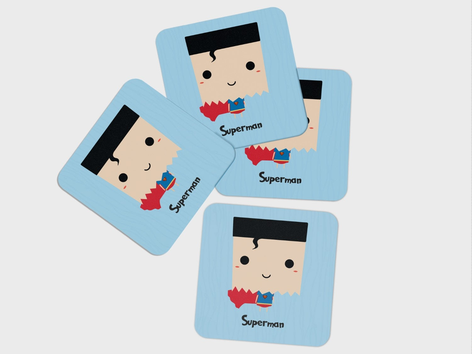 Protect Your Surfaces: Superman Coaster Set