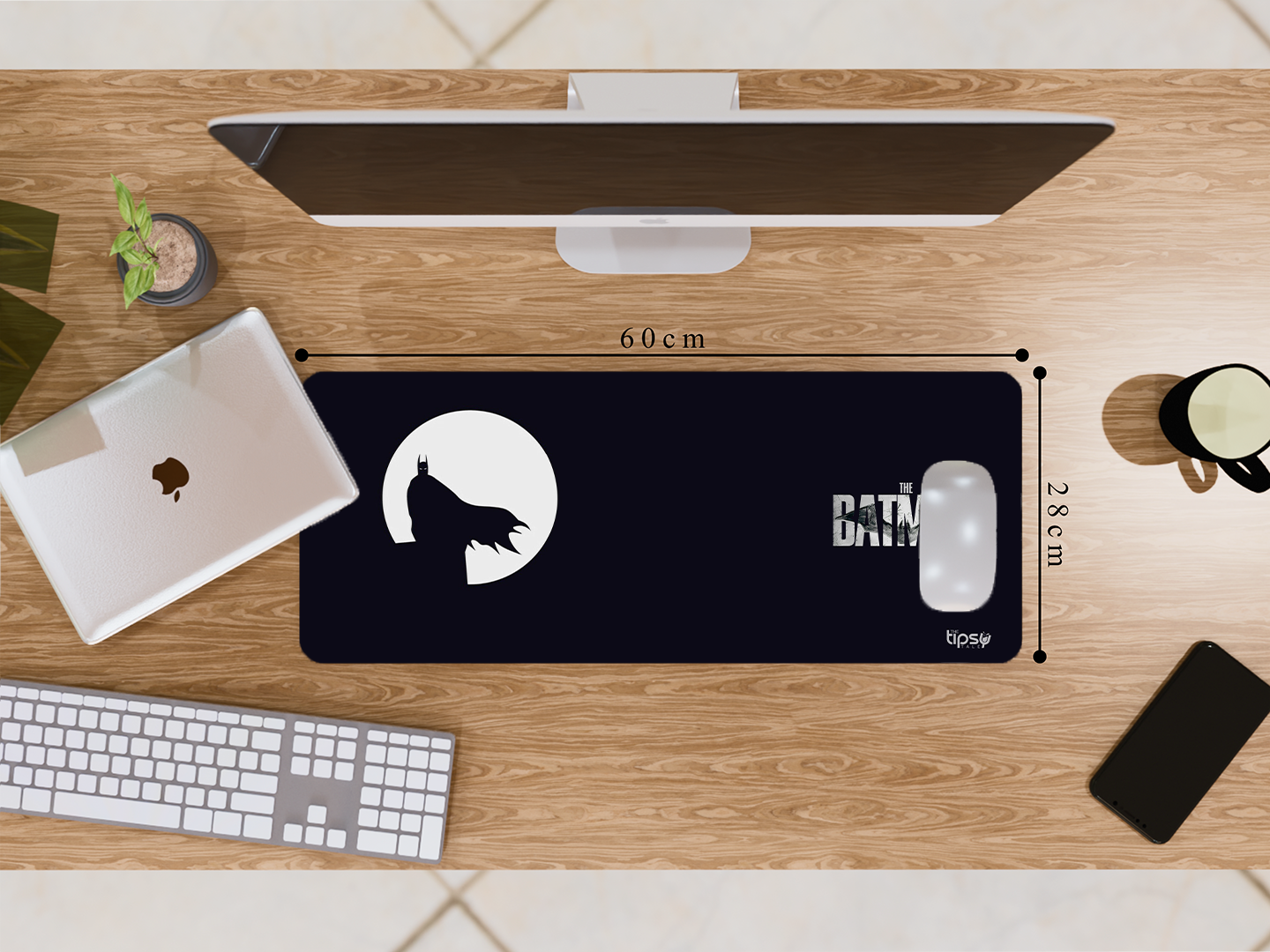 "THE BATMAN-Under DC" Gaming Mousepad- Elevate Your Gaming Experience