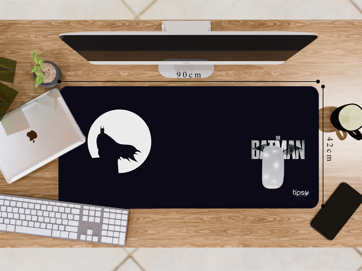 "THE BATMAN-Under DC" Gaming Mousepad- Elevate Your Gaming Experience
