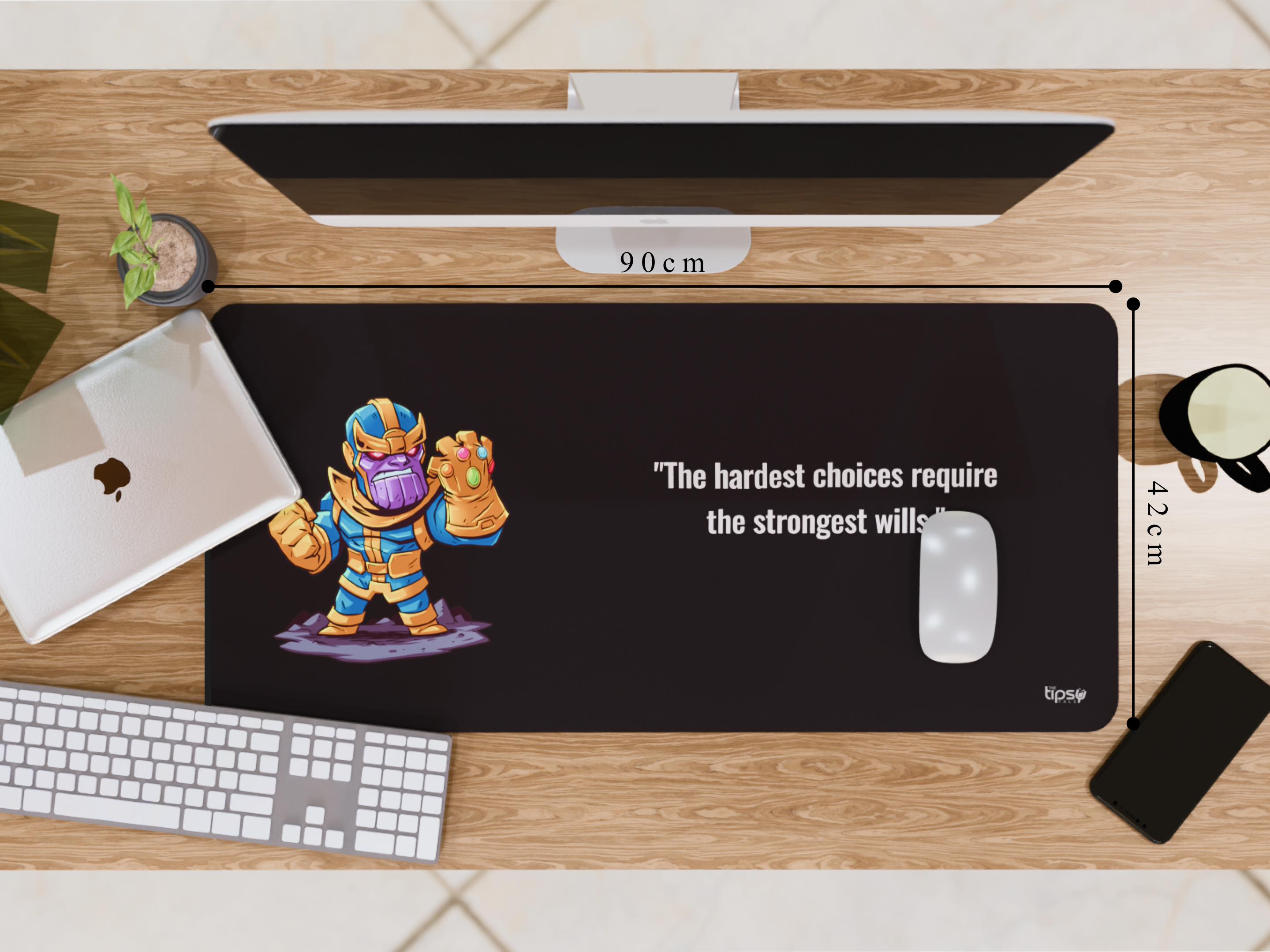 "Thanos" Gaming Mousepad Elevate Your Gaming Experience the Marvel Style
