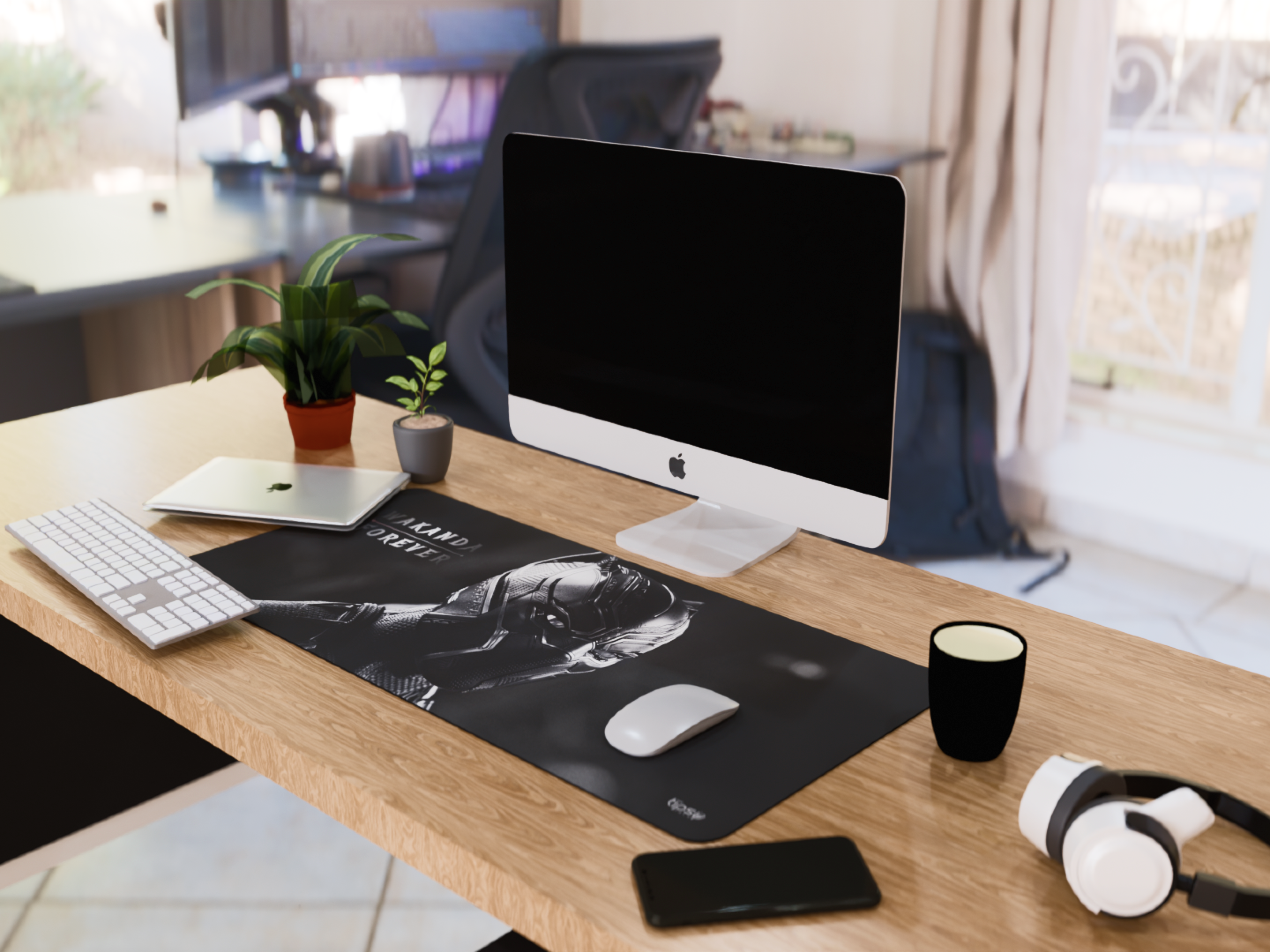 "Wakanda Forever" Gaming Mousepad – Elevate Your Gaming Experience the Marvel Style
