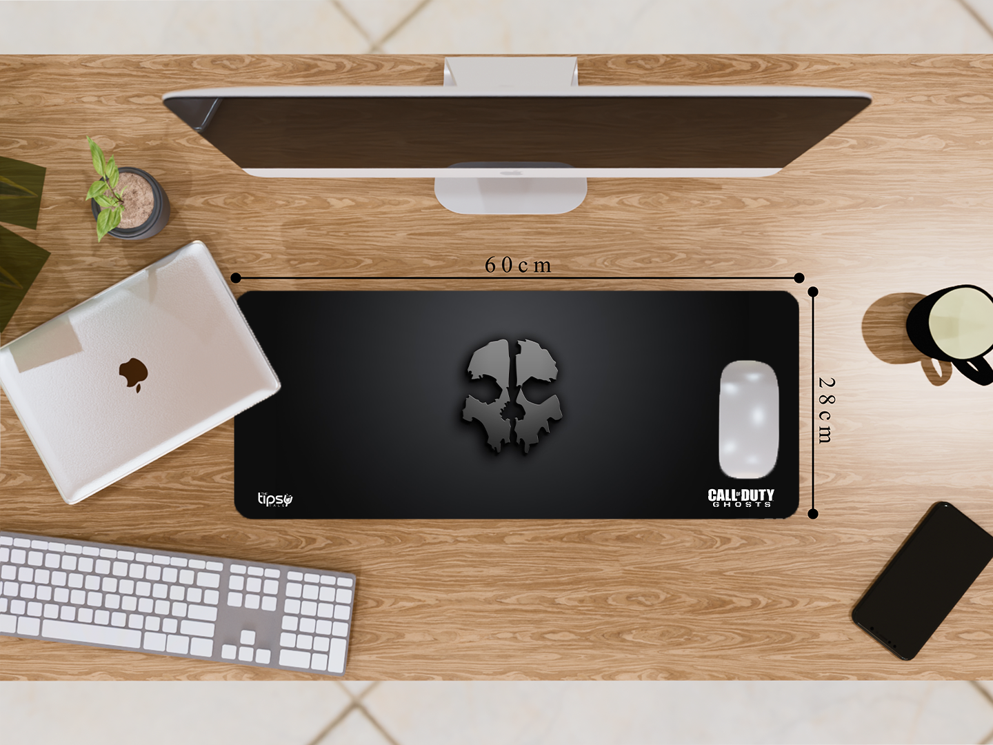 "CALL OF DUTY BLACK OPS-GAME " Gaming Mousepad- Elevate Your Gaming Experience