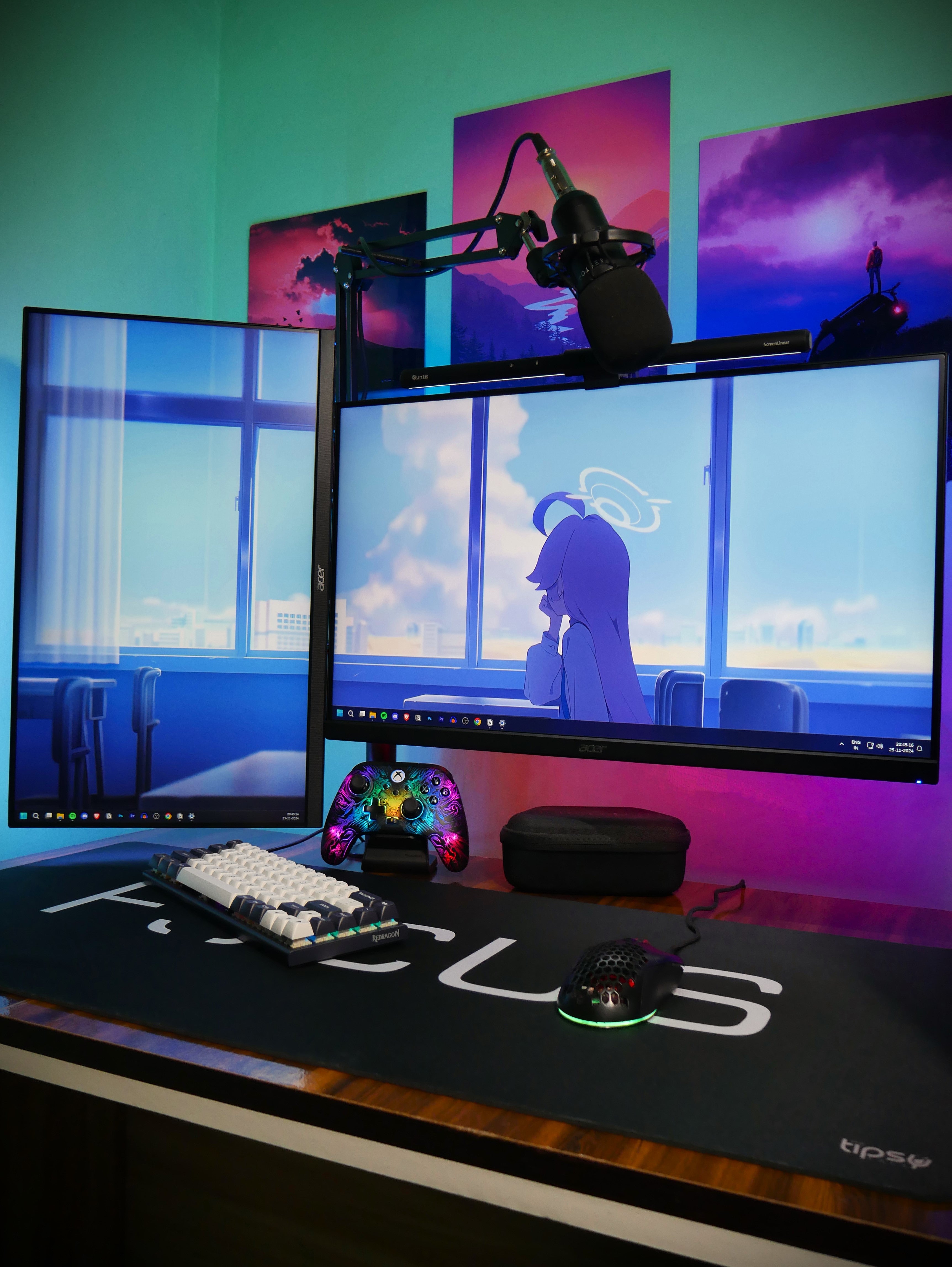 "Focus" Gaming Mousepad – Elevate Your Gaming Experience