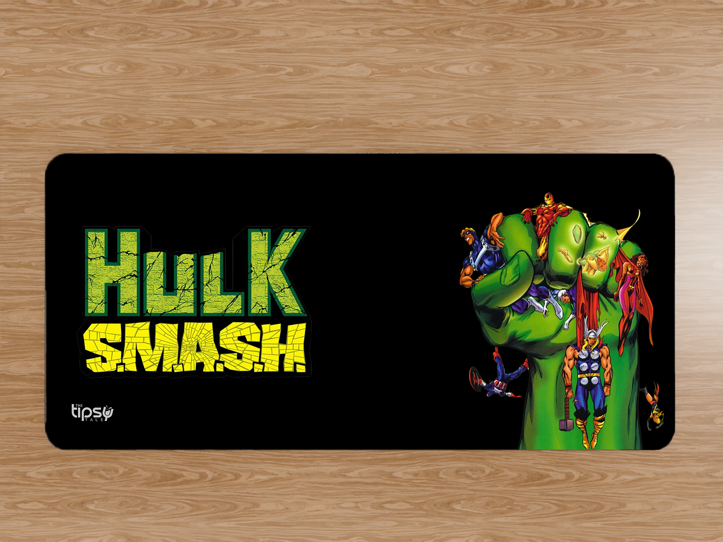 "HULK SMASH" Gaming Mousepad Elevate Your Gaming Experience