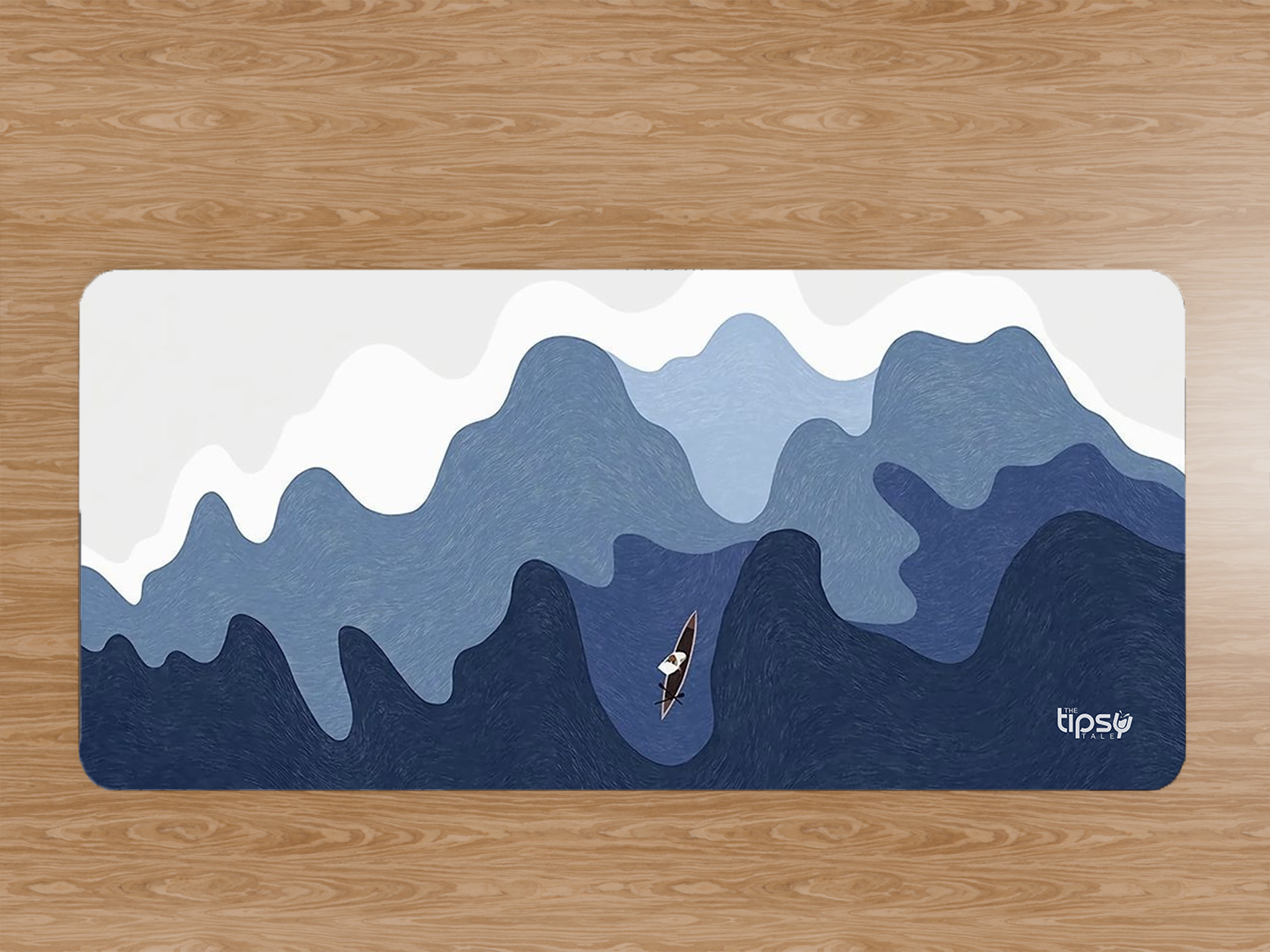 "SEA ABSTRACT" Gaming Mousepad – Elevate Your Gaming Experience