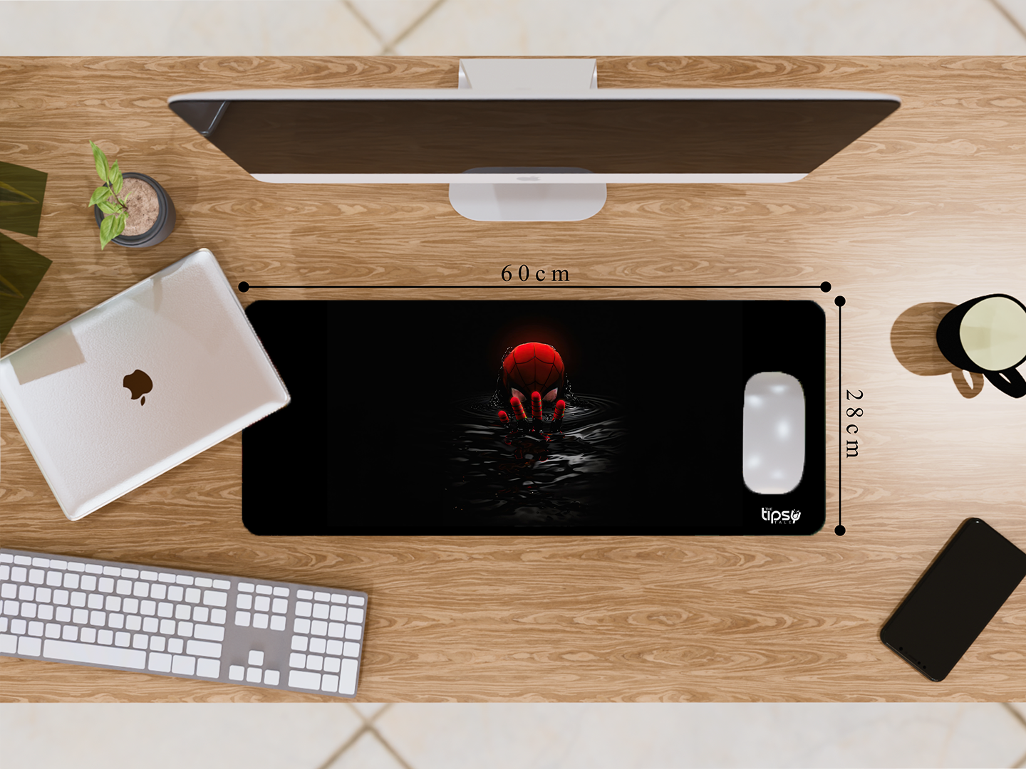 "SPIDERMAN + VENOM" Gaming Mousepad Elevate Your Gaming Experience